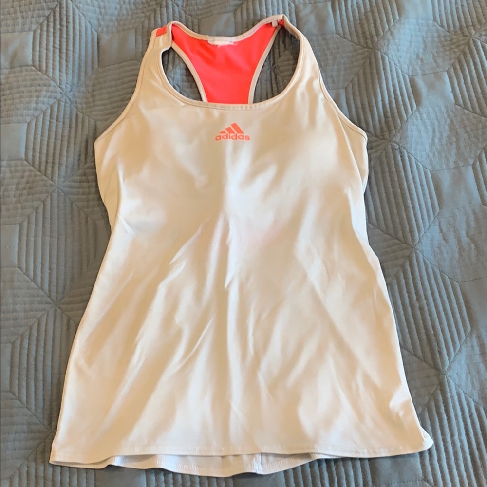 Adidas tank top with built in bra